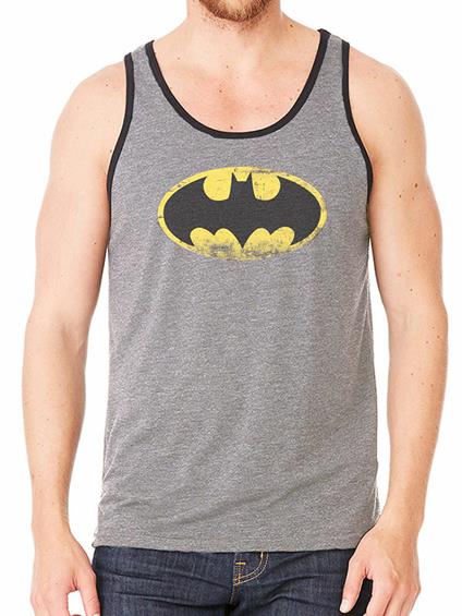 Canotta Unisex Batman. Washed Logo