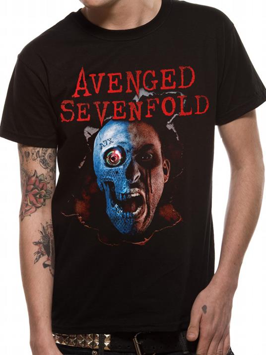 T-Shirt Unisex Avenged Sevenfold. Robot Head
