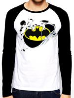 T-Shirt Unisex Tg. S Batman. Torn Logo