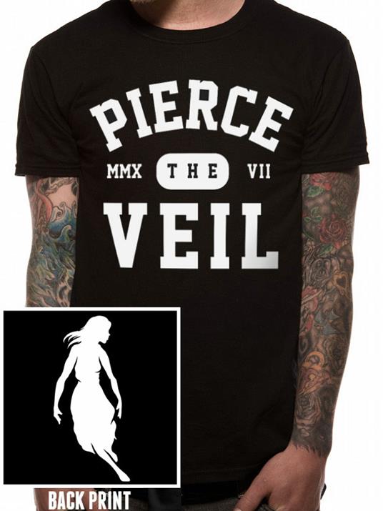 T-Shirt Unisex Tg. 2Xl Pierce The Veil. Silhouette