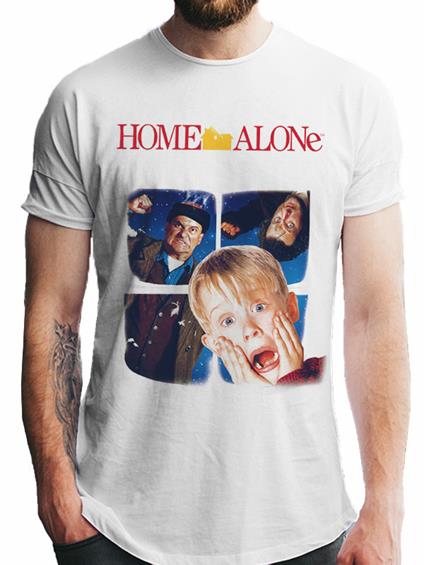 T-Shirt Unisex Tg. S. Home Alone: Window