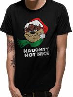 T-Shirt Unisex Tg. Xl. Looney Tunes: Taz Naughty