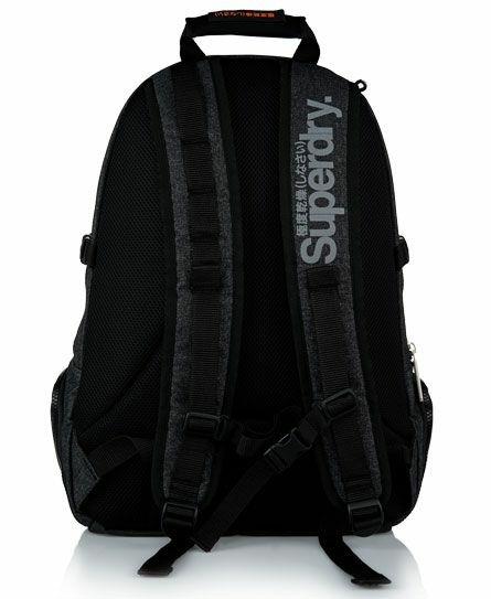 Zaino scuola Tarpaulin Superdry in tessuto. Nero/Reflective - 9