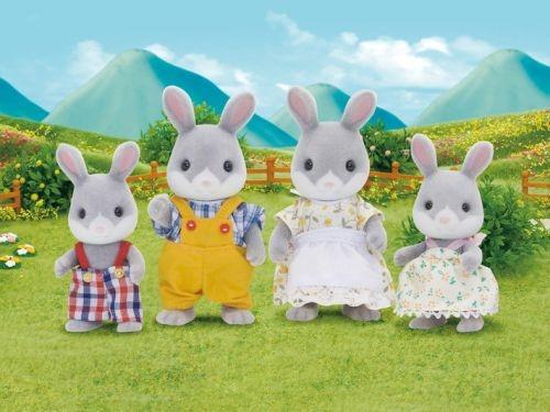 Sylvanian Families. Cottontail Rabbit Family - 3