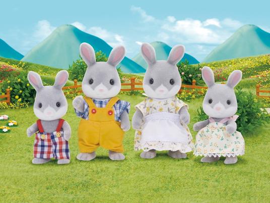 Sylvanian Families. Cottontail Rabbit Family - 4