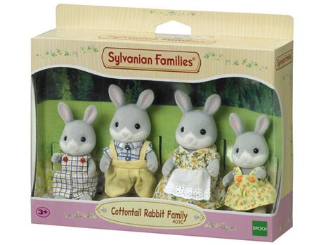 Sylvanian Families. Cottontail Rabbit Family - 5