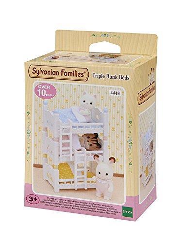 Sylvanian Families Triple Bunk Beds Toys - 7