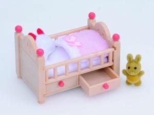 Sylvanian Families Culla per Bebè-Baby Crib 4462 - 5