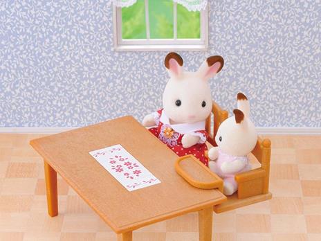 Sylvanian Families Set Tavolo+Sedie-Family Table&Chairs 4506 - 16