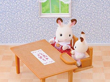 Sylvanian Families Set Tavolo+Sedie-Family Table&Chairs 4506 - 9