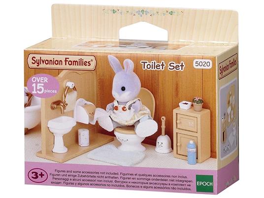 Sylvanian Families 5020 accessorio per casa delle bambole Dollhouse toilet - 10