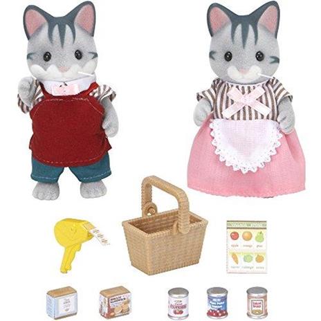 Sylvanian Families 5052 Coppia Commessi Negozio con Accessori (ex 2813) - 4