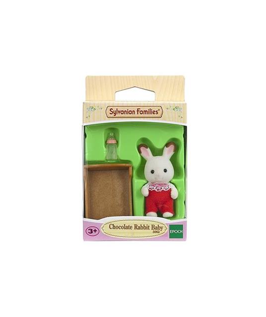 Sylvanian Families 5062 Bebè Coniglio Cioccolato con culla (ex 3410) - 9