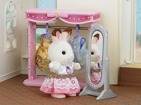 Sylvanian Families Specchiera Dressing Area Set Con Coniglietta Luna Cod5236 - 11