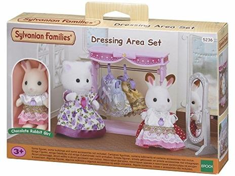 Sylvanian Families Specchiera Dressing Area Set Con Coniglietta Luna Cod5236 - 3