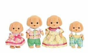 Sylvanian Families Famiglia Barboncini-Toy Poodle Family 5259 - 5