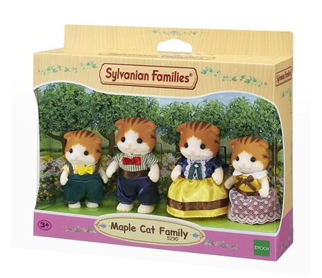 Sylvanian Families. Maple Cat Family