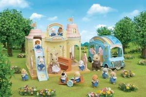 Sylvanian Families Sunshine Nursery Bus Toys - 5