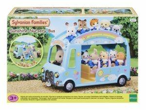 Sylvanian Families Sunshine Nursery Bus Toys - 6