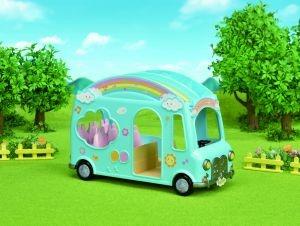 Sylvanian Families Sunshine Nursery Bus Toys - 8