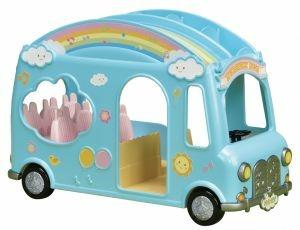 Sylvanian Families Sunshine Nursery Bus Toys - 11