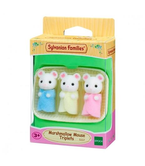 Sylvanian Families Marshmallow Mouse Triplets Toys - 2