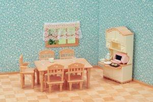 Sylvanian Families Dining Room Set Toys - 9