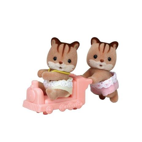 Sylvanian Families Walnut Squirrel Twins / Gemelli Scoiattolo Nocciola