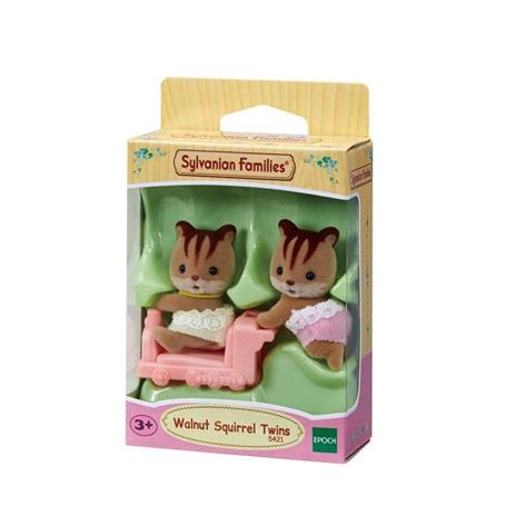 Sylvanian Families Walnut Squirrel Twins / Gemelli Scoiattolo Nocciola - 3