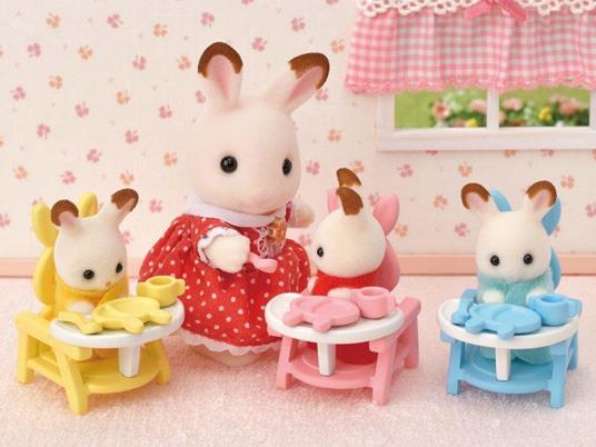 Sylvanian Families: Trigemini Coniglio Cioccolato E Accessori - 6