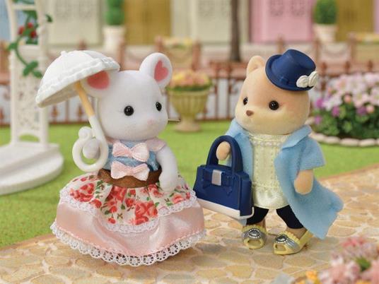 Sylvanian Families Set Da Gioco Fashion Per La Citta' Topino Bianco - 4