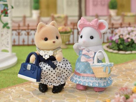 Sylvanian Families Set Da Gioco Fashion Per La Citta' Topino Bianco - 6