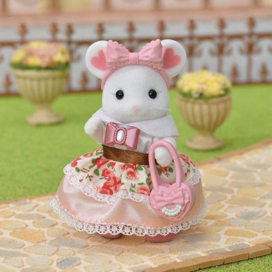 Sylvanian Families Set Da Gioco Fashion Per La Citta' Topino Bianco - 7