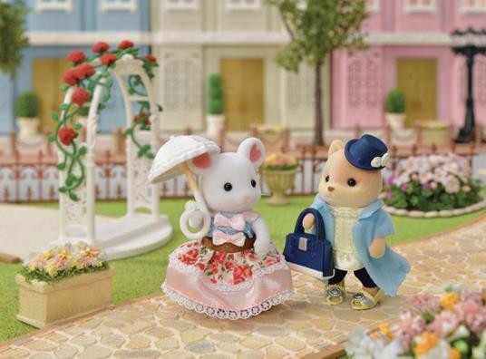 Sylvanian Families Set Da Gioco Fashion Per La Citta' Topino Bianco - 11