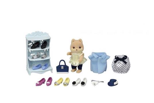 Sylvanian Families Set Da Gioco Fashion Per La Citta' Negozio Di Scarpe - 7