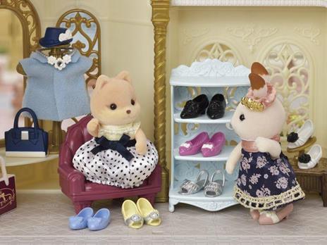 Sylvanian Families Set Da Gioco Fashion Per La Citta' Negozio Di Scarpe - 9