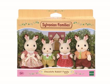 Famiglia coniglio cioccolato – la famiglia più popolare del villaggio sylvanian