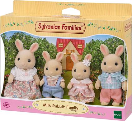 Sylvanian Families Famiglia Coniglio Latte