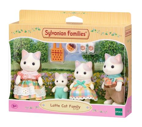 Famiglia Gatto Latte Sylvanian Families (5738)