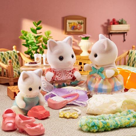 Famiglia Gatto Latte Sylvanian Families (5738) - 5