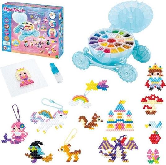 1500 perle Aquabeads Enchanted Carriage solubili in acqua - 2