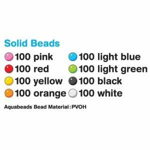 Aquabeads - Scatola Perline Solide - 6