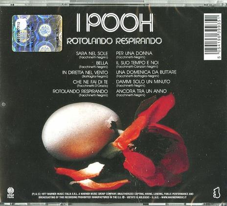Rotolando respirando (Remastered) - CD Audio di Pooh - 2