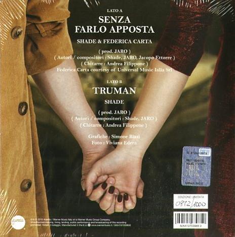 Senza farlo apposta (Sanremo 2019) - Vinile 7'' di Shade,Federica Carta - 2