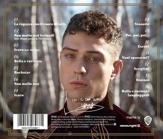 Giovani per sempre (Sanremo 2019) - CD Audio di Irama - 2