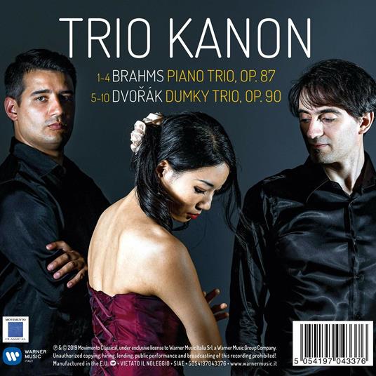 Trii con pianoforte - CD Audio di Johannes Brahms,Antonin Dvorak,Trio Kanon - 2
