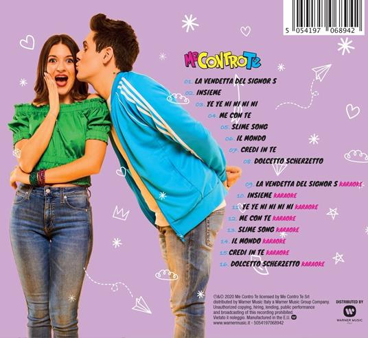 Il fantadisco dei Me Contro Te. Canta e gioca con Luì e Sofì (Digipack  Edition) - Me Contro Te - CD