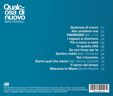 Qualcosa di nuovo - CD Audio di Max Pezzali - 2