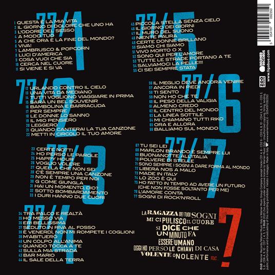 77 Singoli + 7 (Box Set: 8 CD) - CD Audio di Ligabue - 3