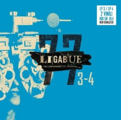 77 Singoli. LP 3 - LP 4 (Blu Coloured Vinyl) - Vinile LP di Ligabue